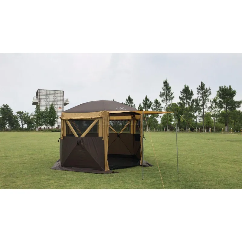 Шатер шестиугольный с полом 3*3 м. Mircamping 2905-S