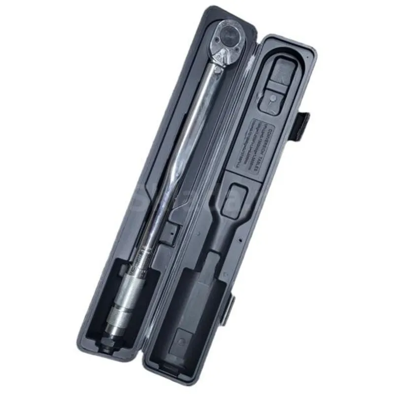 Ключ динамометрический, 28-210 Нм 1/2" CrV в кейсе.
