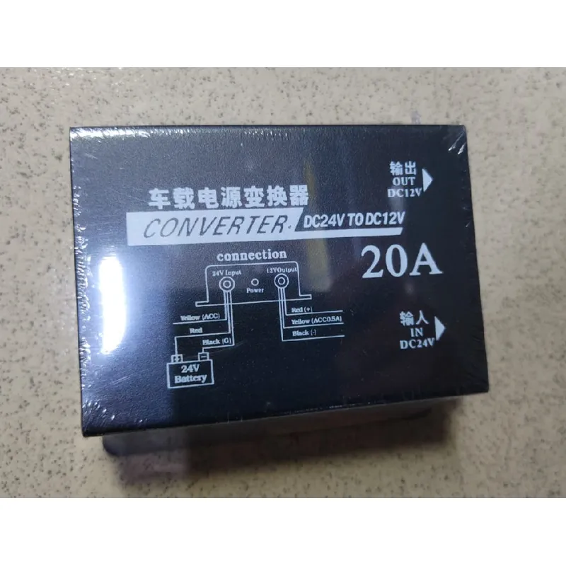 Инвертор (преобразователь напряжения) с 24V на 12V